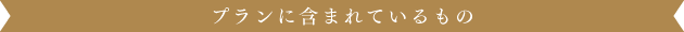 プランに含まれるもの