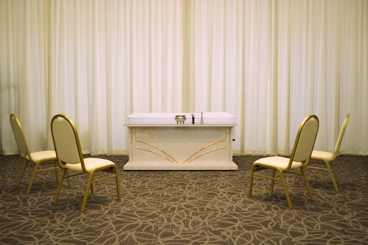 直葬プラン ひな壇イメージ